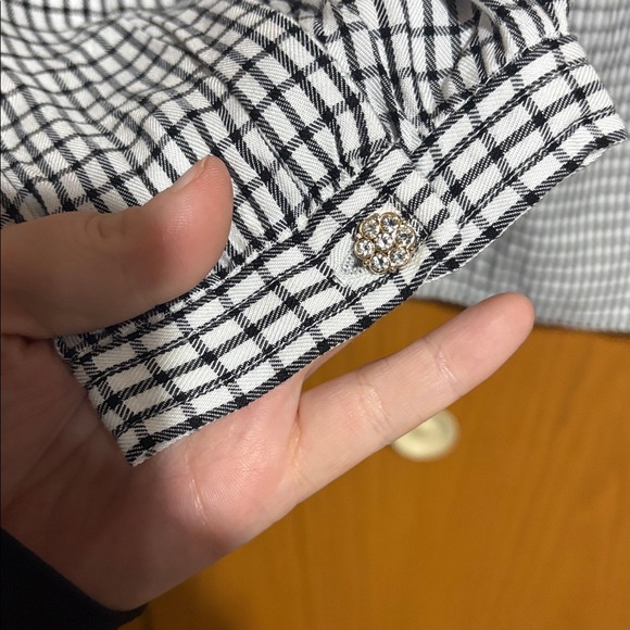 Nic+Zoe NWT plus size 2x femme plaid shirt button up long sleeve collared - Picture 7 of 11